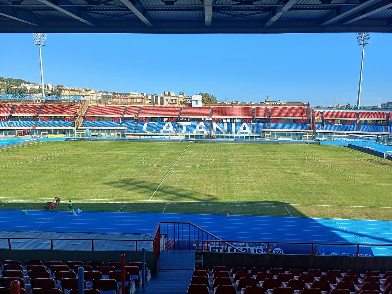 Lo stadio Angelo Massimino di Catania