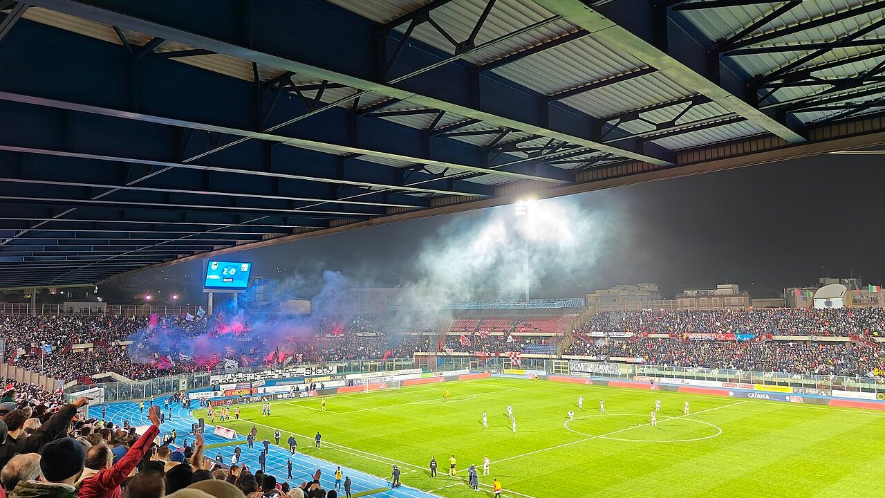 Stadio Angelo Massimino  CurvaNordPartita