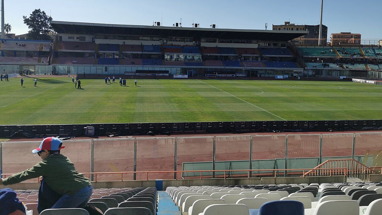 Lo stadio Angelo Massimino di Catania