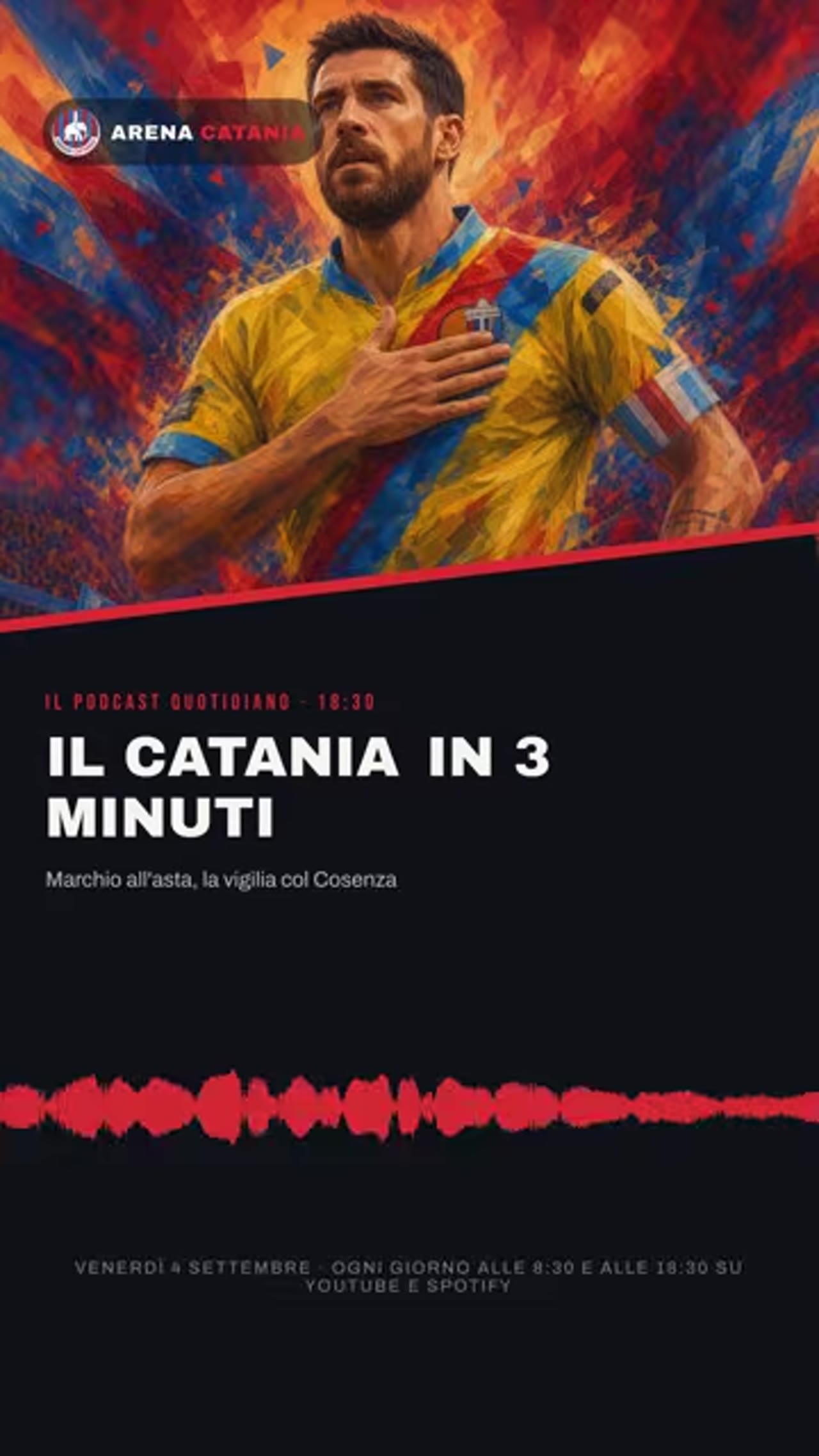 Catania-Cosenza: Marchio all'asta, la vigilia col Cosenza 🔴🔵 #CataniaFC #Shorts